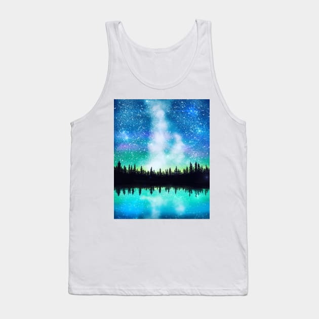 Reflection Tank Top by Whettpaint